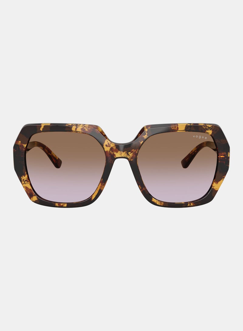 Vogue Full Rim Irregular Sunglasses 0VO5612SB 55 317968 - Image 1